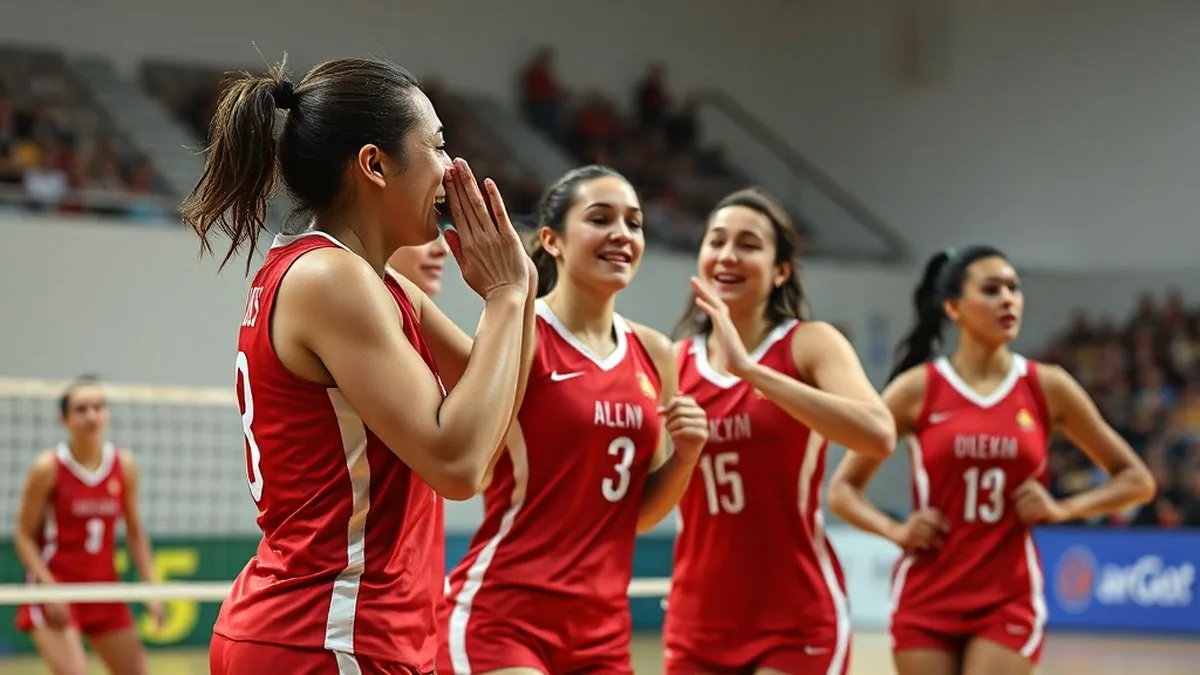 A Milli Kadın Voleybol Takımı Dünya Kupası Hazırlıklarına Başladı