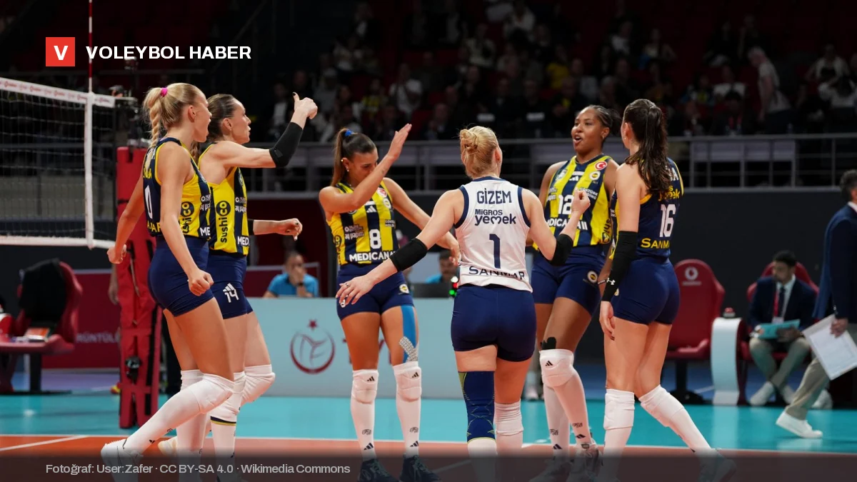 Fenerbahçe Medicana Ankara'da Zeren Spor'u 3-0 Mağlup Etti