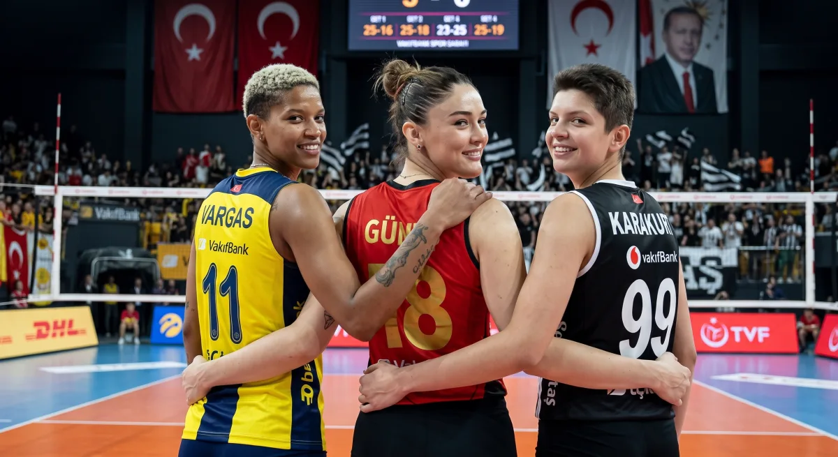 Filenin Sultanları Lig Arenasında! Vargas, Ebrar ve Zehra Güneş Sahaya İniyor: Kim Hangi Takımda Oynuyor?