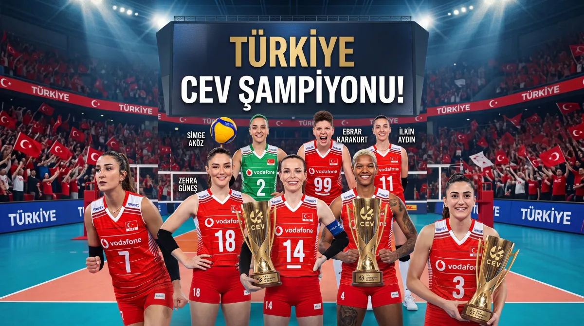Filenin Sultanları: Türkiye A Milli Kadın Voleybol Takımı Avrupa Şampiyonu