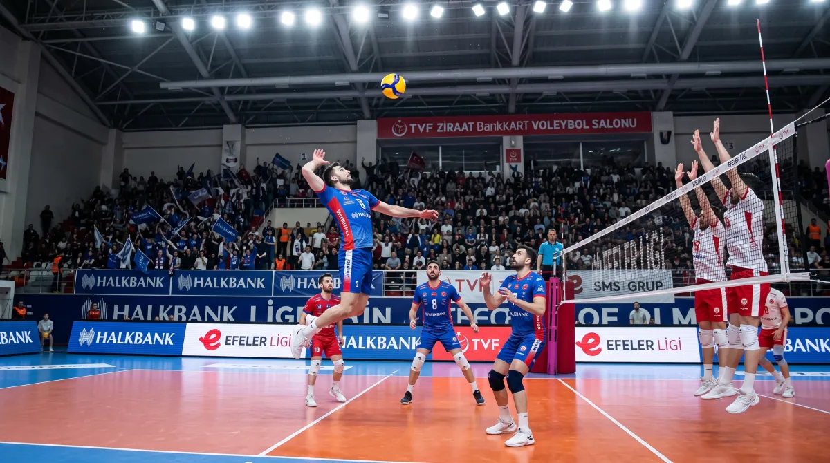 Halkbank milli voleybolcuları Efeler Ligi'nde rekabete hazır